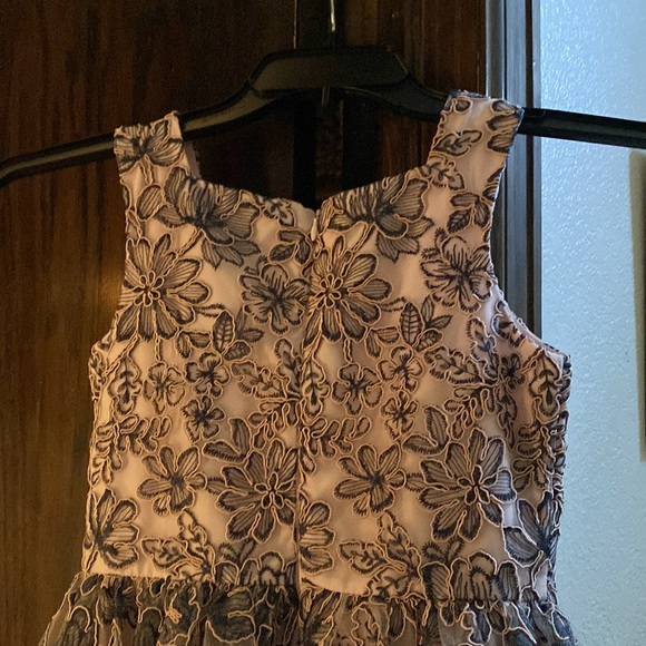NWOT Belle badgley mischka lace overlay dress - Picture 3 of 7